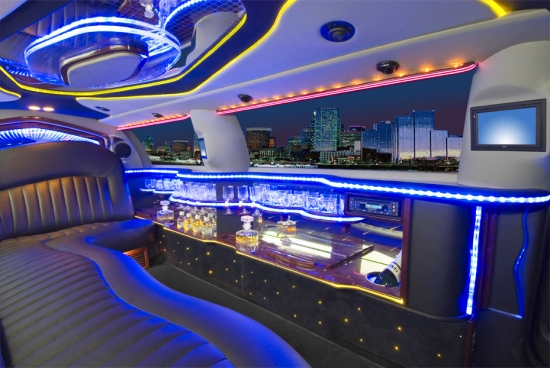 Lincoln Town Car Laser Lights And Bar